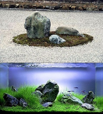 Декоративные камни для аквариума